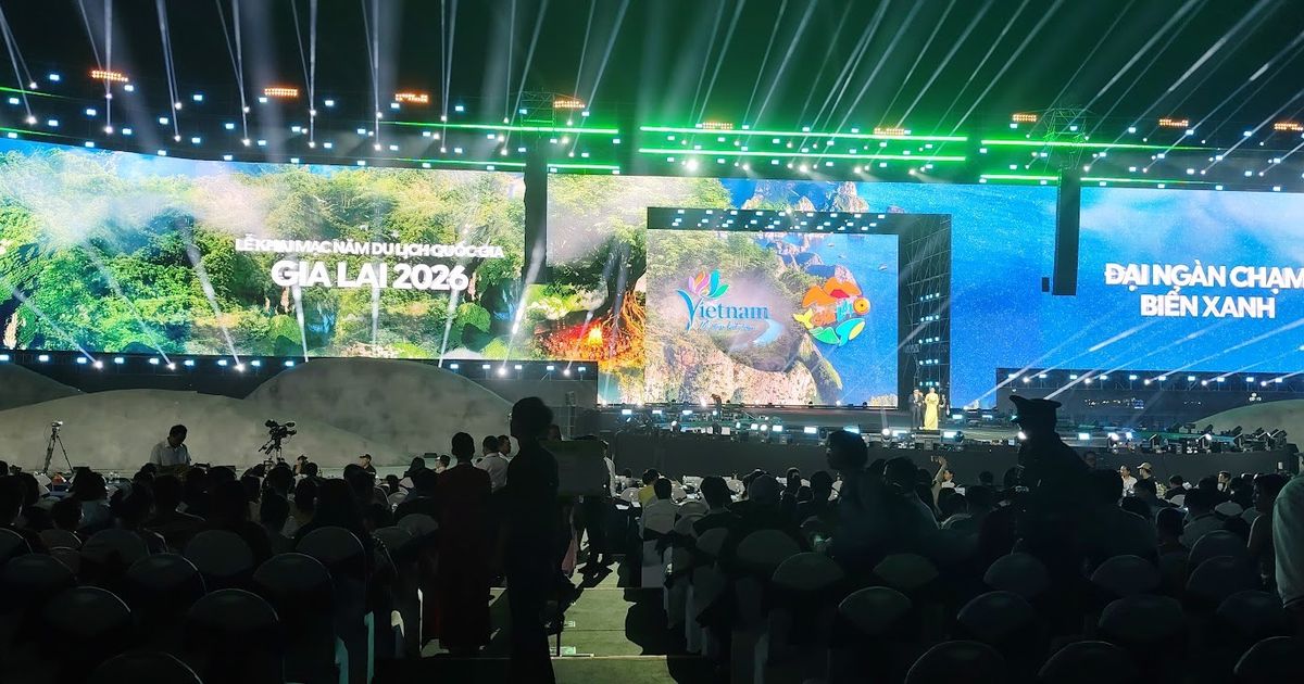 Lễ Khai mạc Năm Du lịch Quốc gia 2026 bùng nổ với loạt chương trình nghệ thuật mãn nhãn